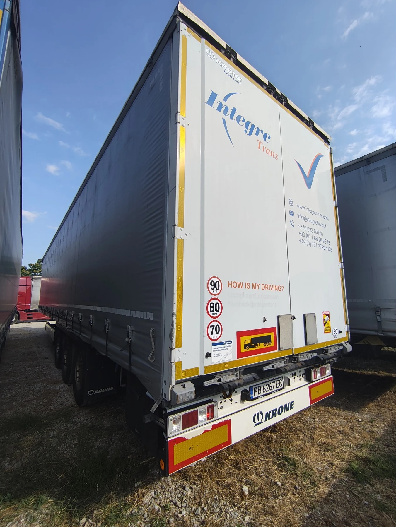 Полуремарке Krone Profi Liner SD, снимка 7 - Ремаркета - 55109478
