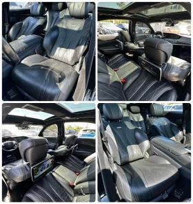 Mercedes-Benz S 63 AMG LONG 4MATIC NIGHT VISION MASSAGE TV BURMESTER 360&, снимка 12
