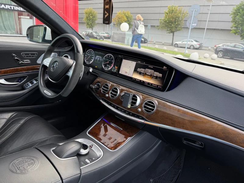 Mercedes-Benz S 63 AMG 585кс* FACELIFT* БАРТЕР* , снимка 11 - Автомобили и джипове - 52042931