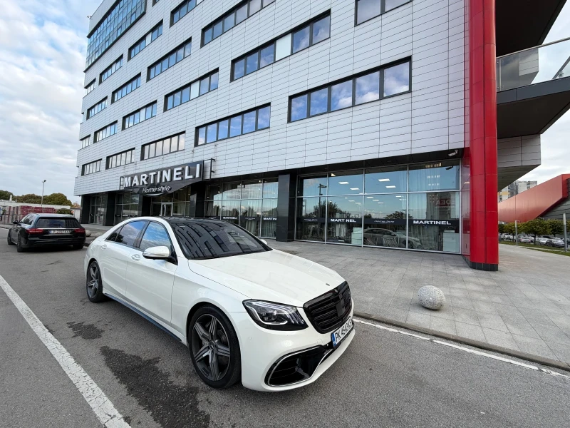 Mercedes-Benz S 63 AMG 585кс* FACELIFT* БАРТЕР* , снимка 7 - Автомобили и джипове - 52042931