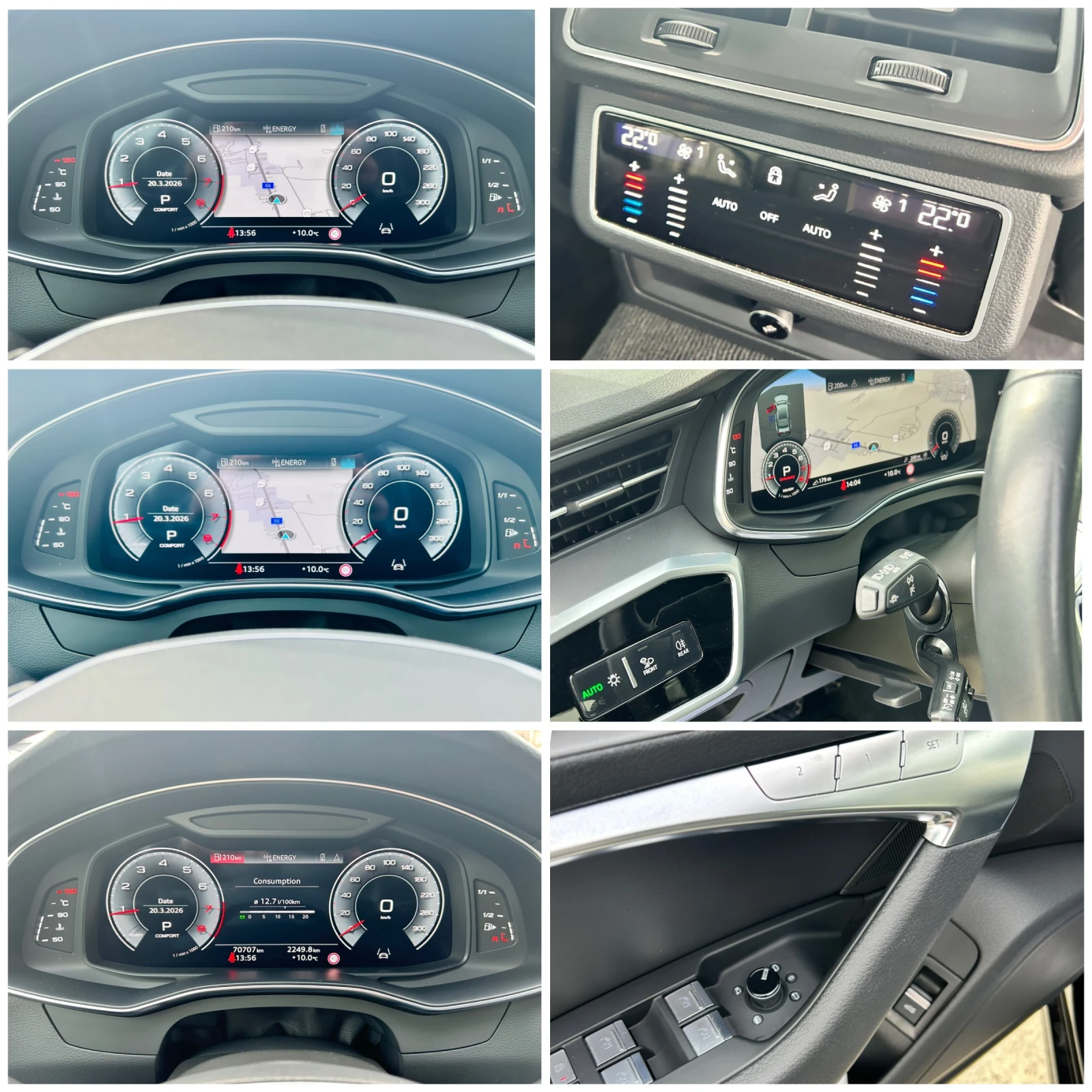 Audi A7 4.5TFSI* Quattro* 360* Matrix* Distronic, снимка 16 - Автомобили и джипове - 54028783