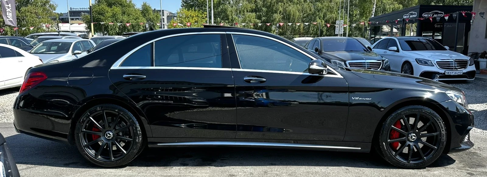 Mercedes-Benz S 63 AMG LONG 4MATIC NIGHT VISION MASSAGE TV BURMESTER 360&, снимка 4 - Автомобили и джипове - 56130274