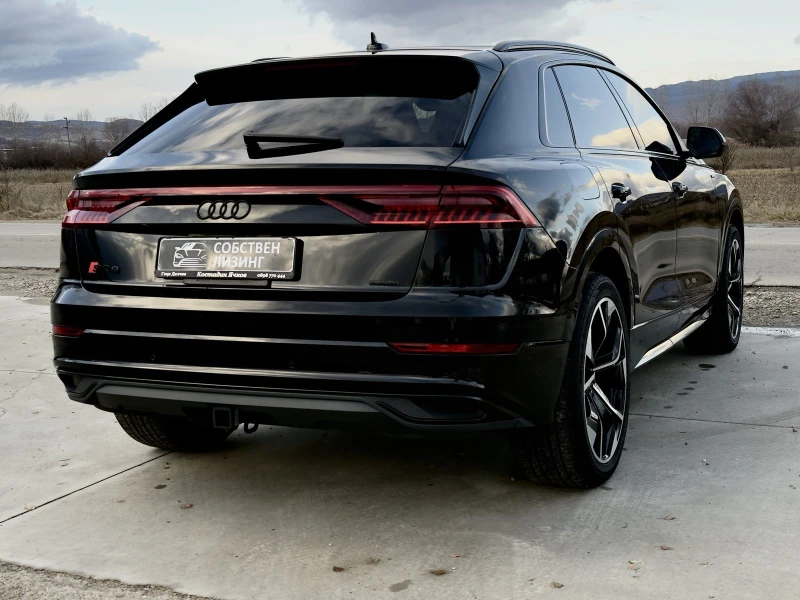 Audi Q8 55 TFSI Night Black/Mild Hybrid/Собствен лизинг, снимка 4 - Автомобили и джипове - 48284468