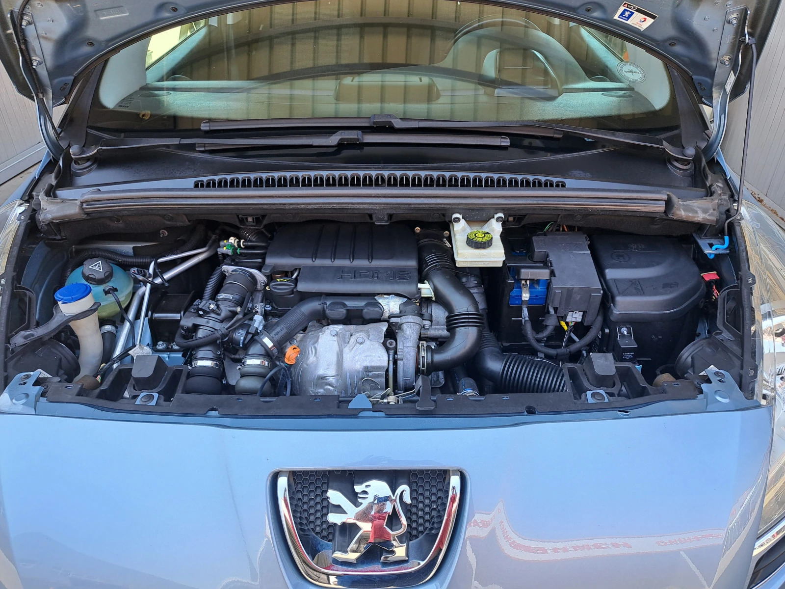 Peugeot 5008 1.6 HDI* PANORAMA* HEAD UP* NAVI* DVD* TOP | Mobile.bg   15