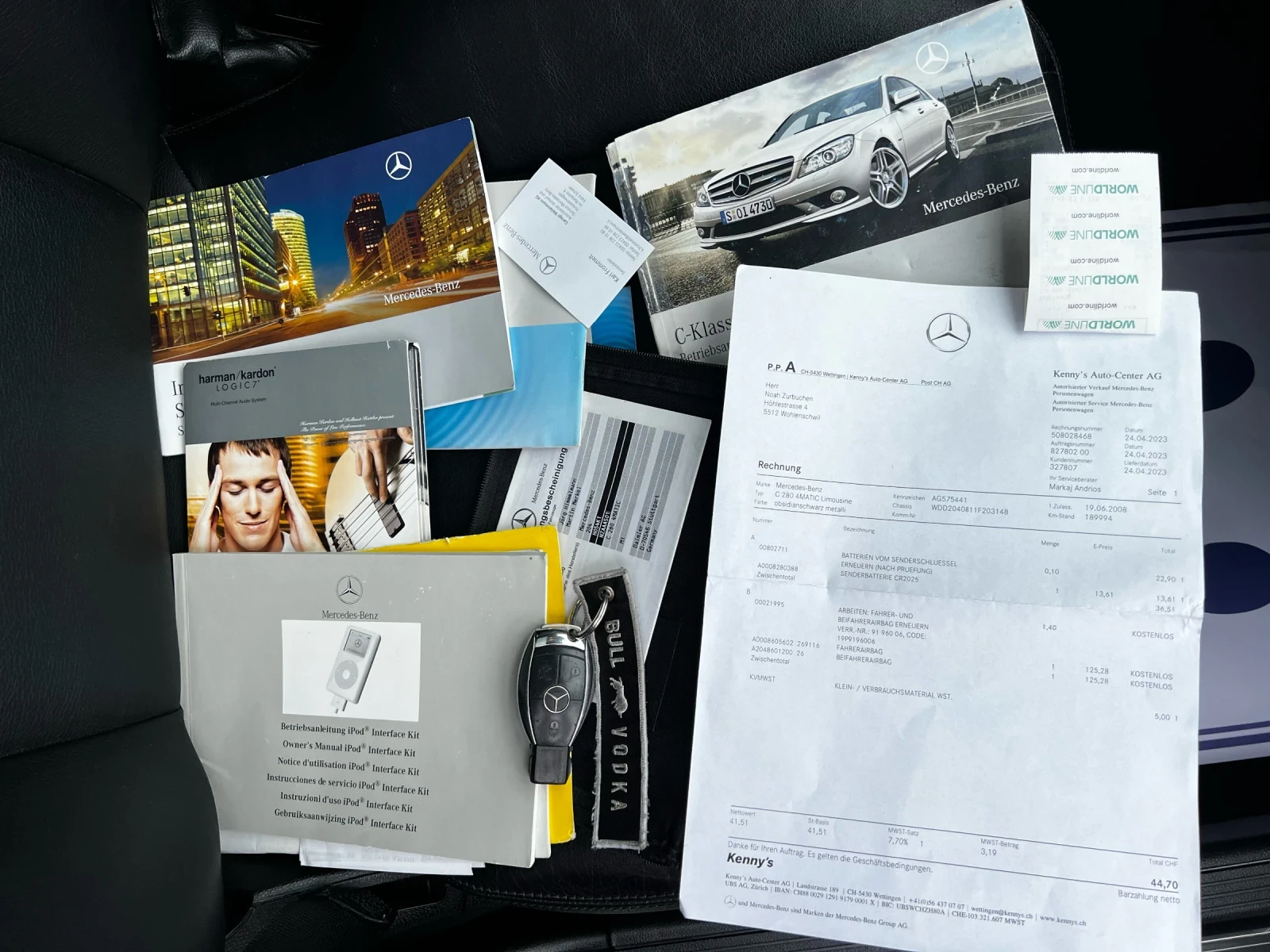 Mercedes-Benz C 280  3.0I V6 4-MATIC AVANGARD 191000KM | Mobile.bg   15