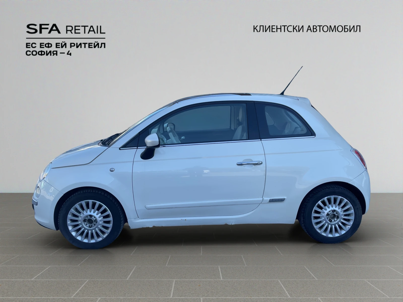 Fiat 500 1.2 petrol 69 hp, снимка 3 - Автомобили и джипове - 54333192