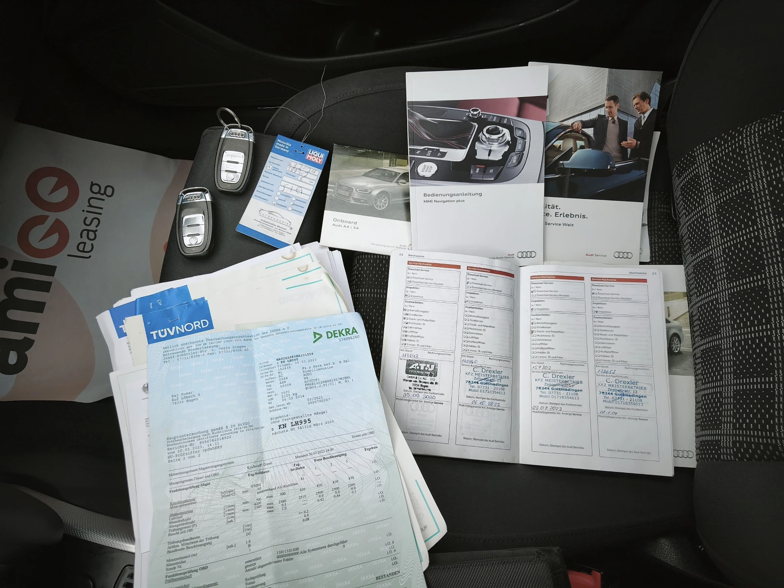 Audi A4 2.0tdi - FACELIFT - LED - NAVI - EURO5, снимка 14 - Автомобили и джипове - 54945955