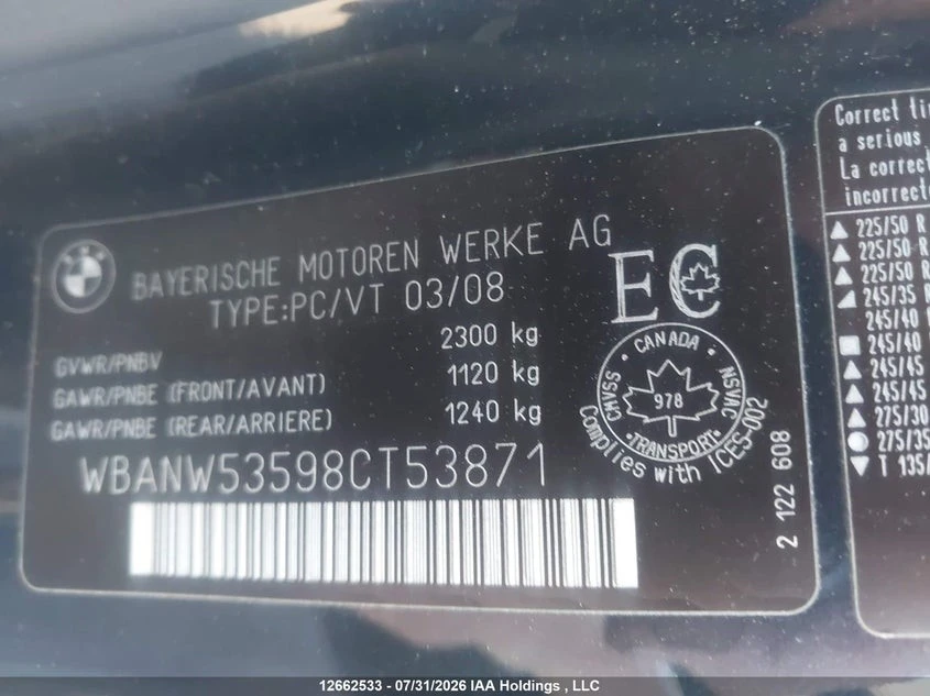 BMW 550 Автокредит Цена до България, снимка 15 - Автомобили и джипове - 55526092