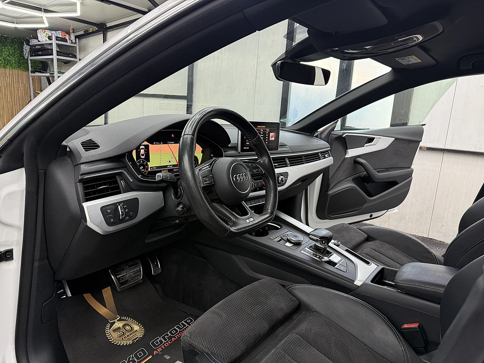 Audi A5 S-line+ + + /GERMANY /KeylessGo/СОБСТВЕН ЛИЗИНГ, снимка 14 - Автомобили и джипове - 55740042