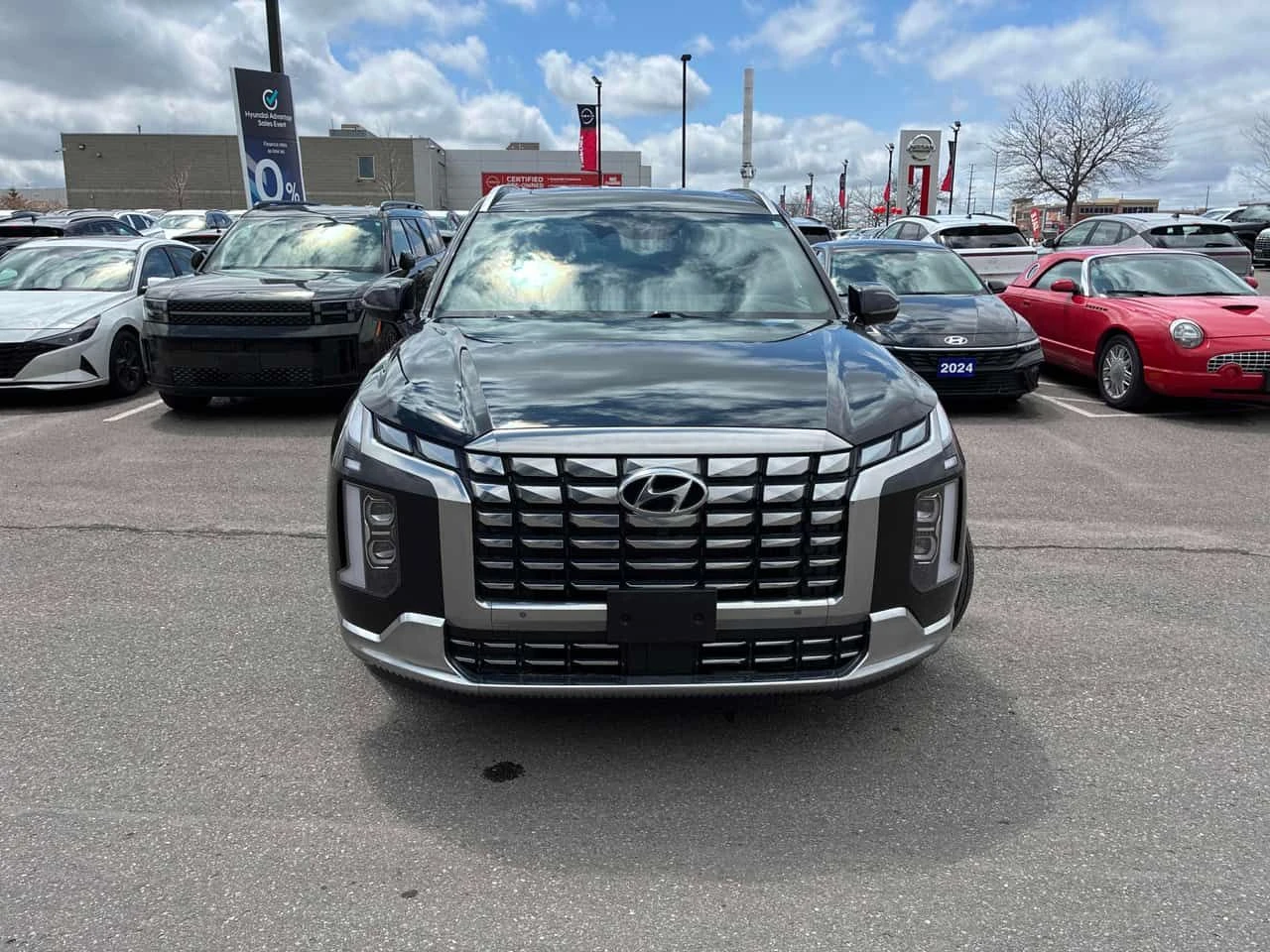 Hyundai Palisade * Ultimate Calligraphy * 360 * ДИСТРОНИК * ОБДУХВА, снимка 6 - Автомобили и джипове - 54623636