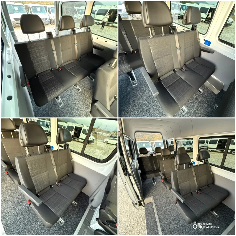 Mercedes-Benz Sprinter 316 9-Местен-Макси-Клима-2018г, снимка 10 - Бусове и автобуси - 47902649