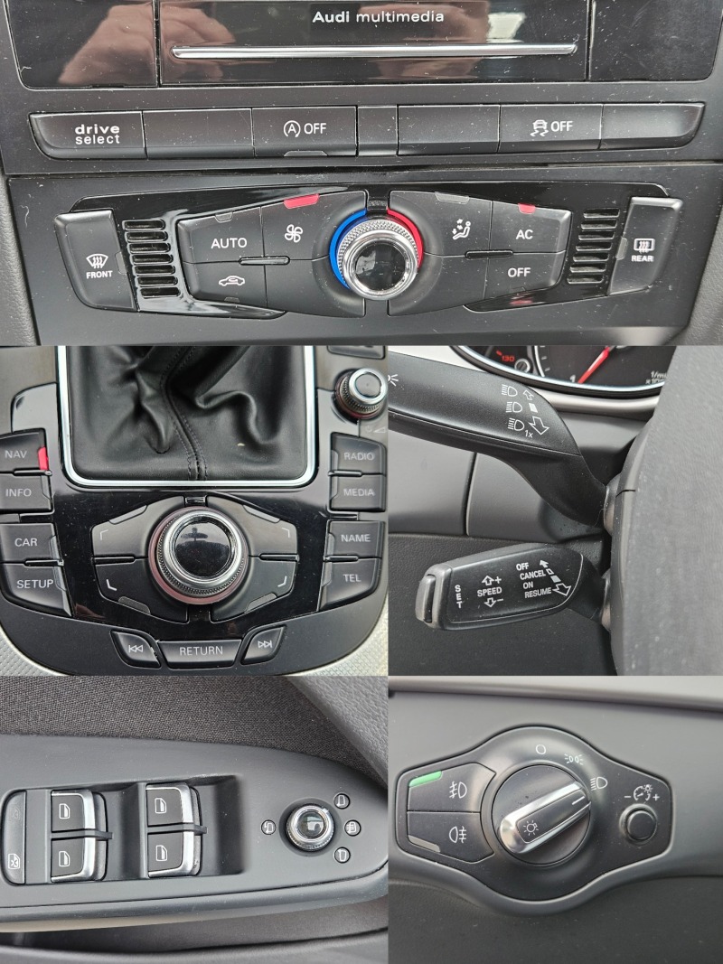 Audi A4 2.0TDI/143кс/6ск/NAVI/БЛУТУТ/XENON/LED/EURO 5B/ТОП, снимка 14 - Автомобили и джипове - 44510764