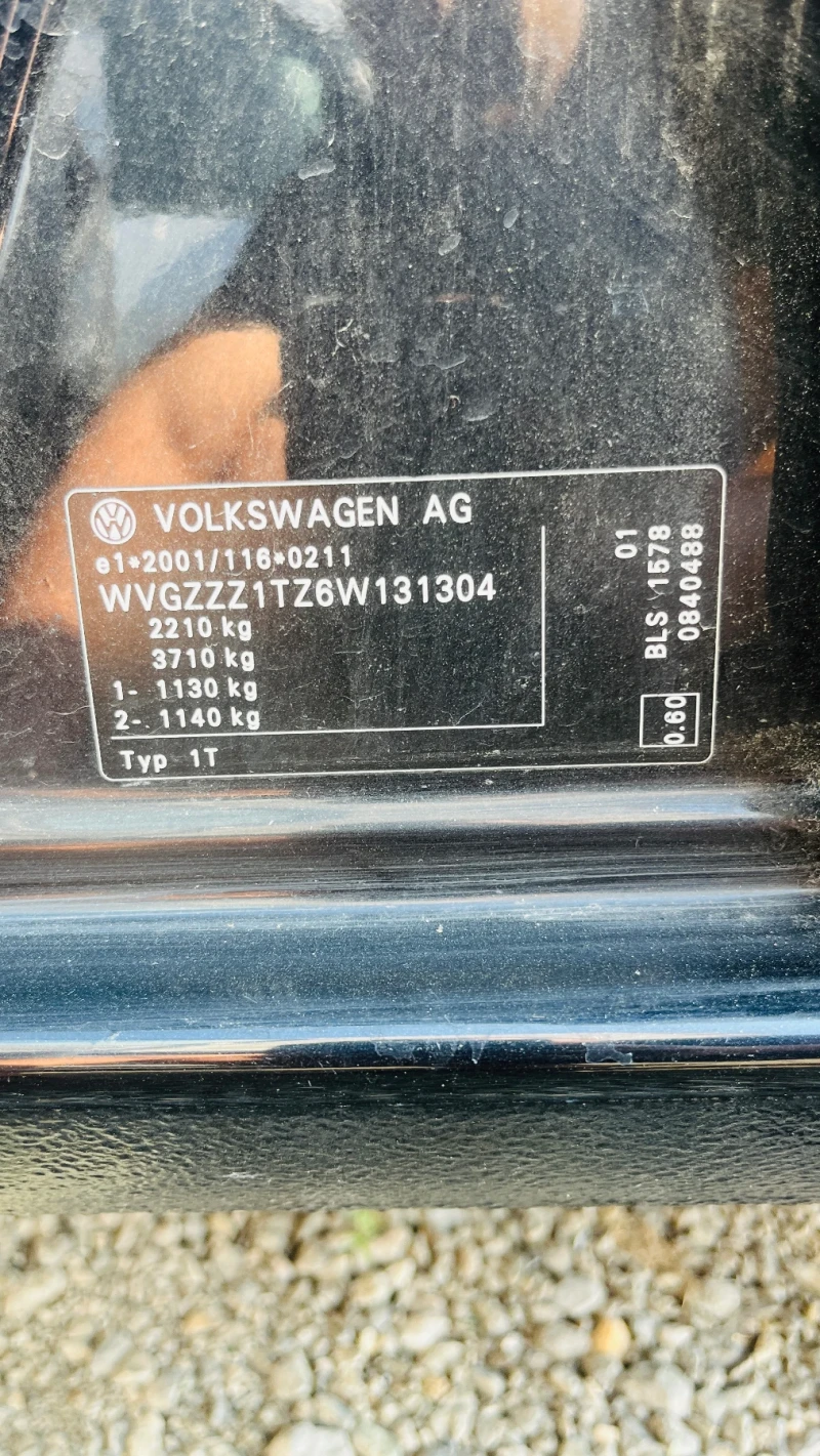 VW Touran 1, 9TDI 105kc 6скорости, снимка 15 - Автомобили и джипове - 47564065