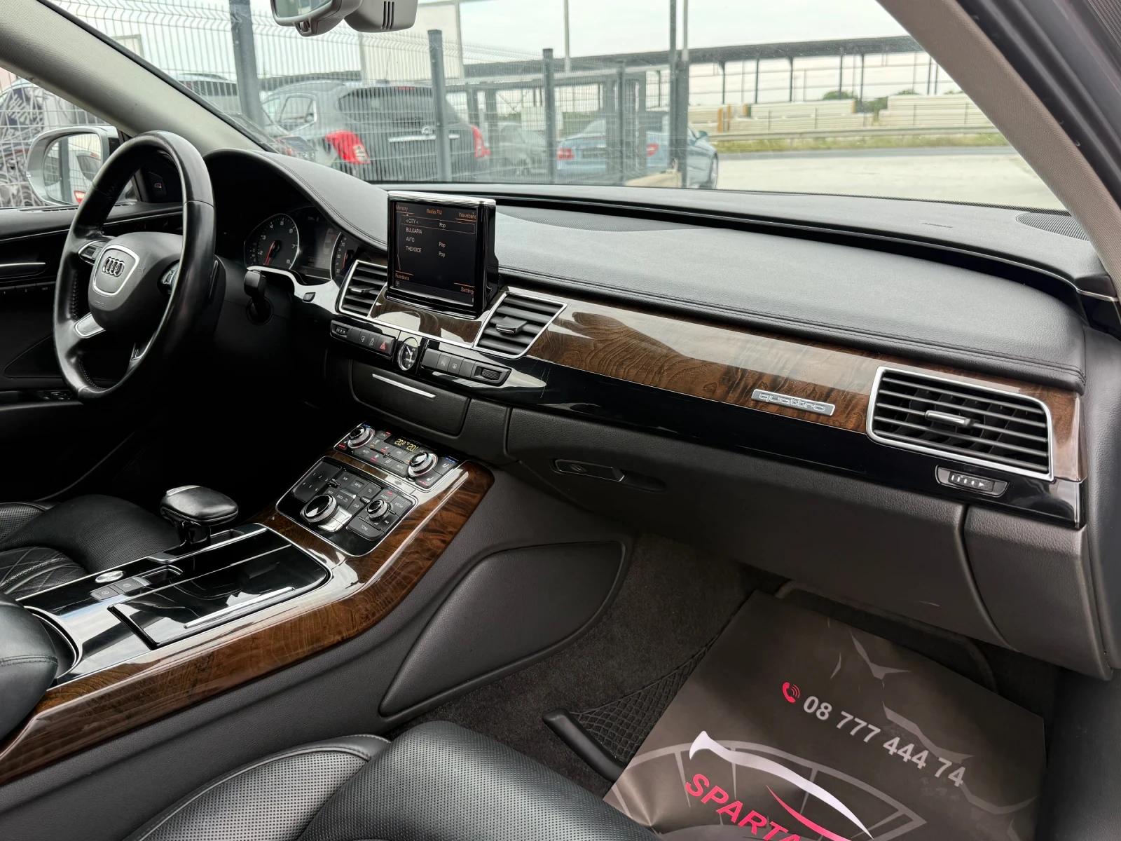 Audi A8 4.2* LONG* 2013г* FULL LED* FULL MAX* , снимка 13 - Автомобили и джипове - 55194023