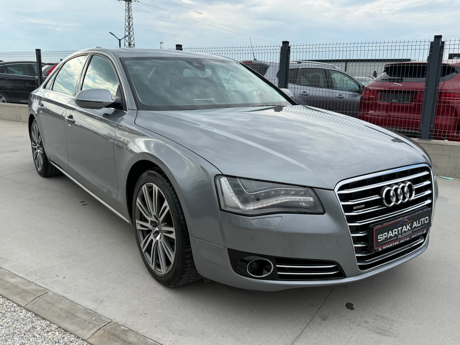 Audi A8 4.2* LONG* 2013г* FULL LED* FULL MAX* , снимка 3 - Автомобили и джипове - 55194023