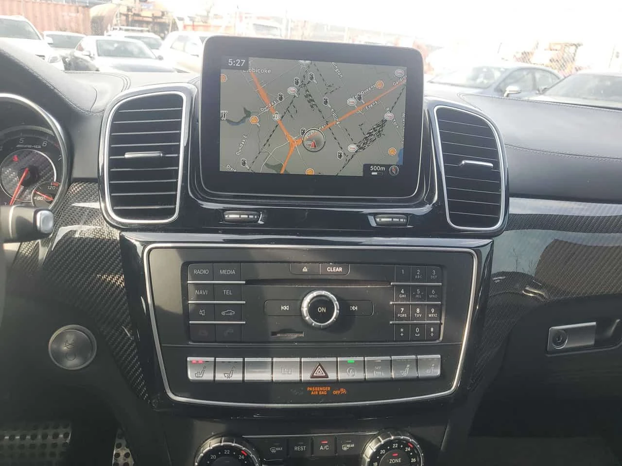 Mercedes-Benz GLE 63 S AMG CARFAX/360 КАМ/ОБДУХ/ПОДГРЕВ/HARMAN, снимка 9 - Автомобили и джипове - 54647770