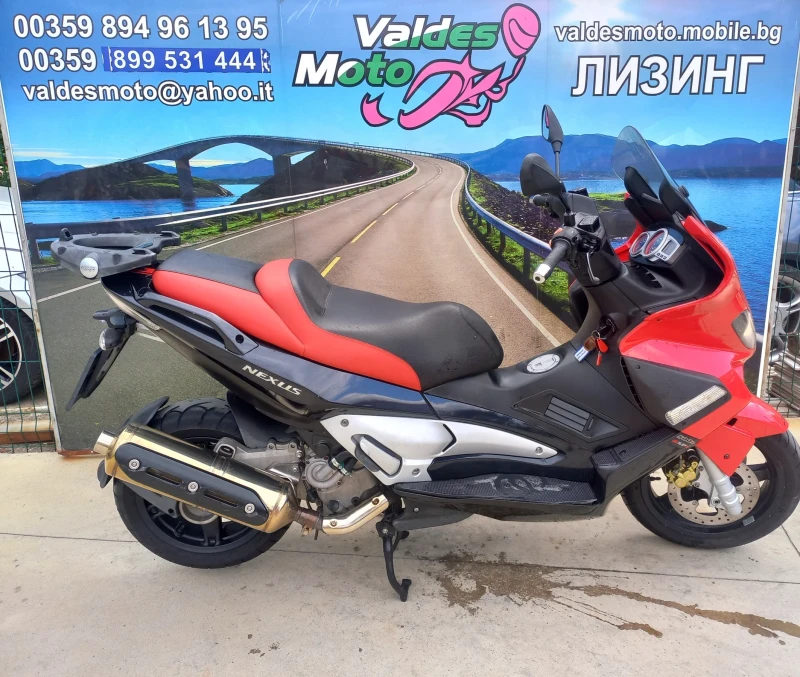 Gilera Nexus 500, снимка 4 - Мотоциклети и мототехника - 50978506