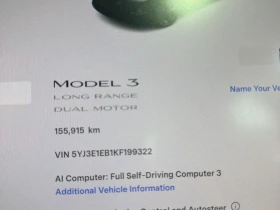Tesla Model 3 Long Range AWD* Подгрев* Premium Audio* Камера* , снимка 9