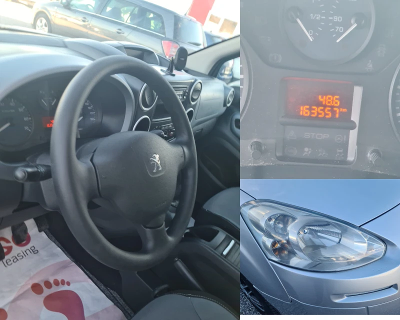 Peugeot Partner 1.6HDI DIZEL Нов внос топ състояние, снимка 2 - Автомобили и джипове - 52495235