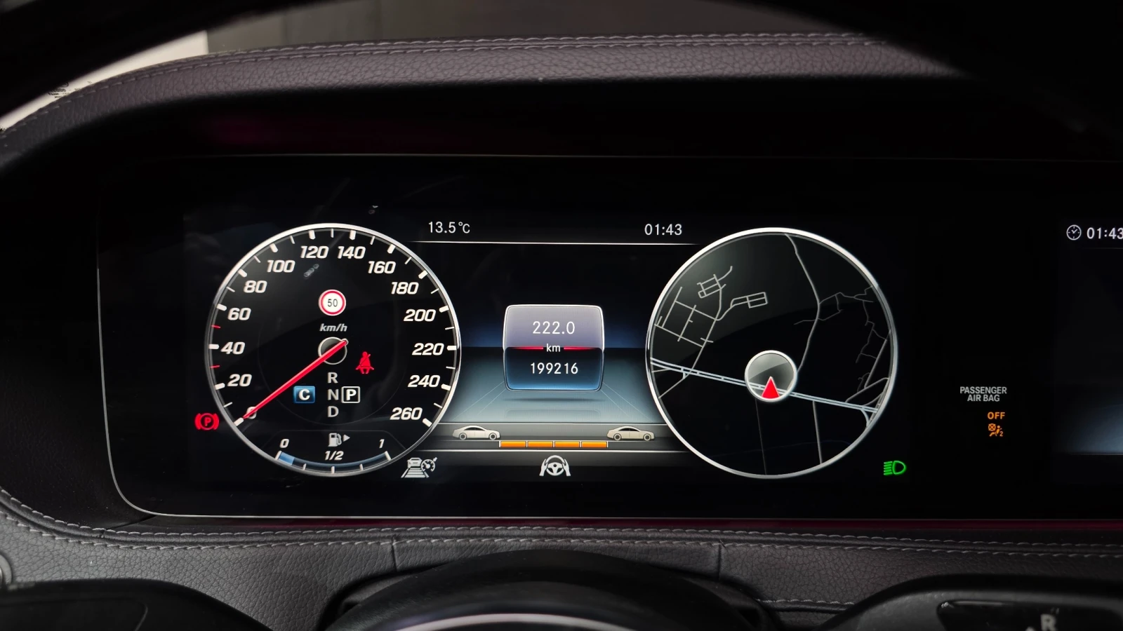 Mercedes-Benz S 560 L 4Matic * ОБДУХ * DIS * TV * BURM * PANO * 360, снимка 9 - Автомобили и джипове - 55187194