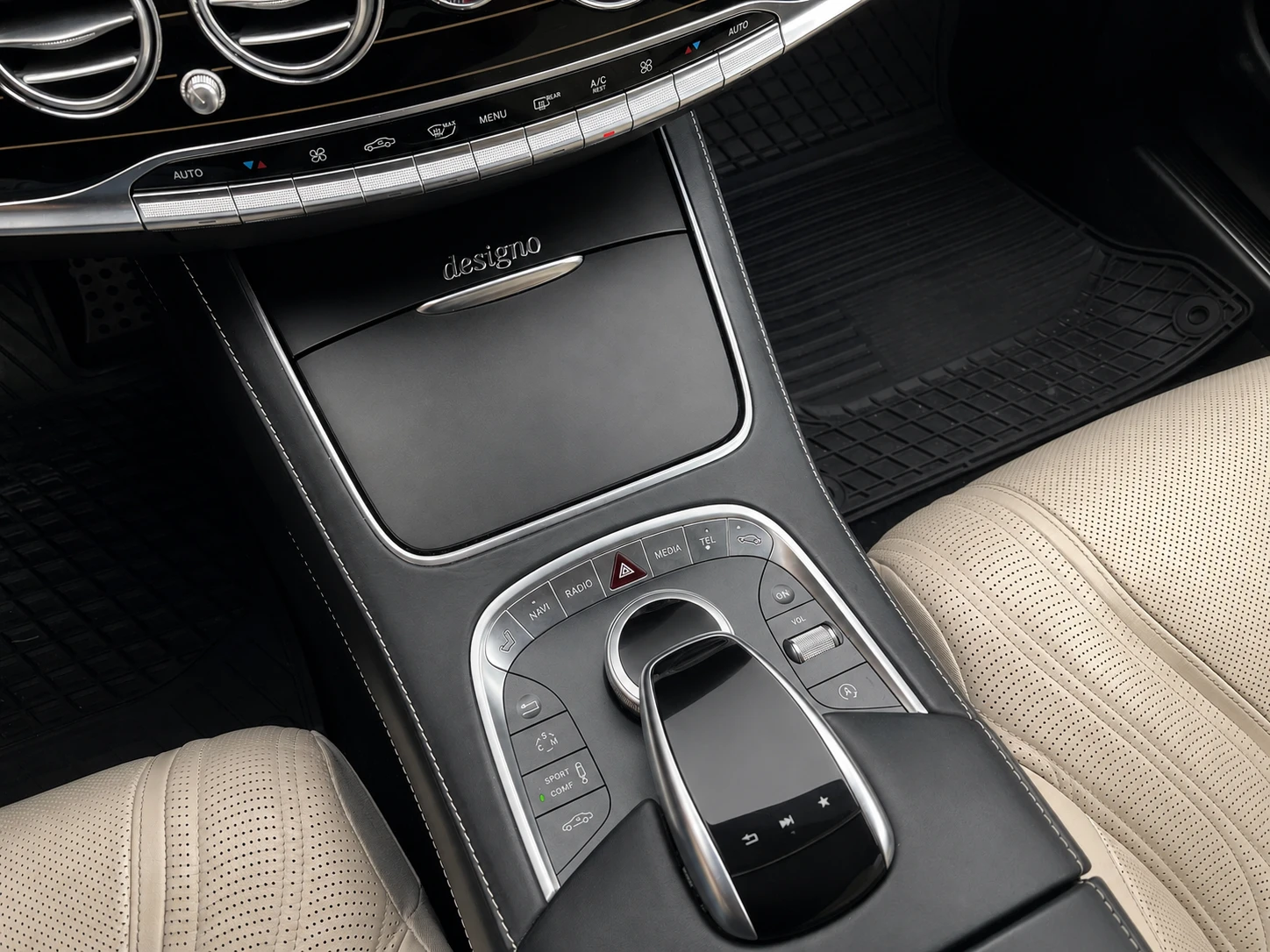 Mercedes-Benz S 63 AMG 4MATIC LONG | DESIGNO | BURMESTER | 360  | NIGHT V, снимка 9 - Автомобили и джипове - 55921541