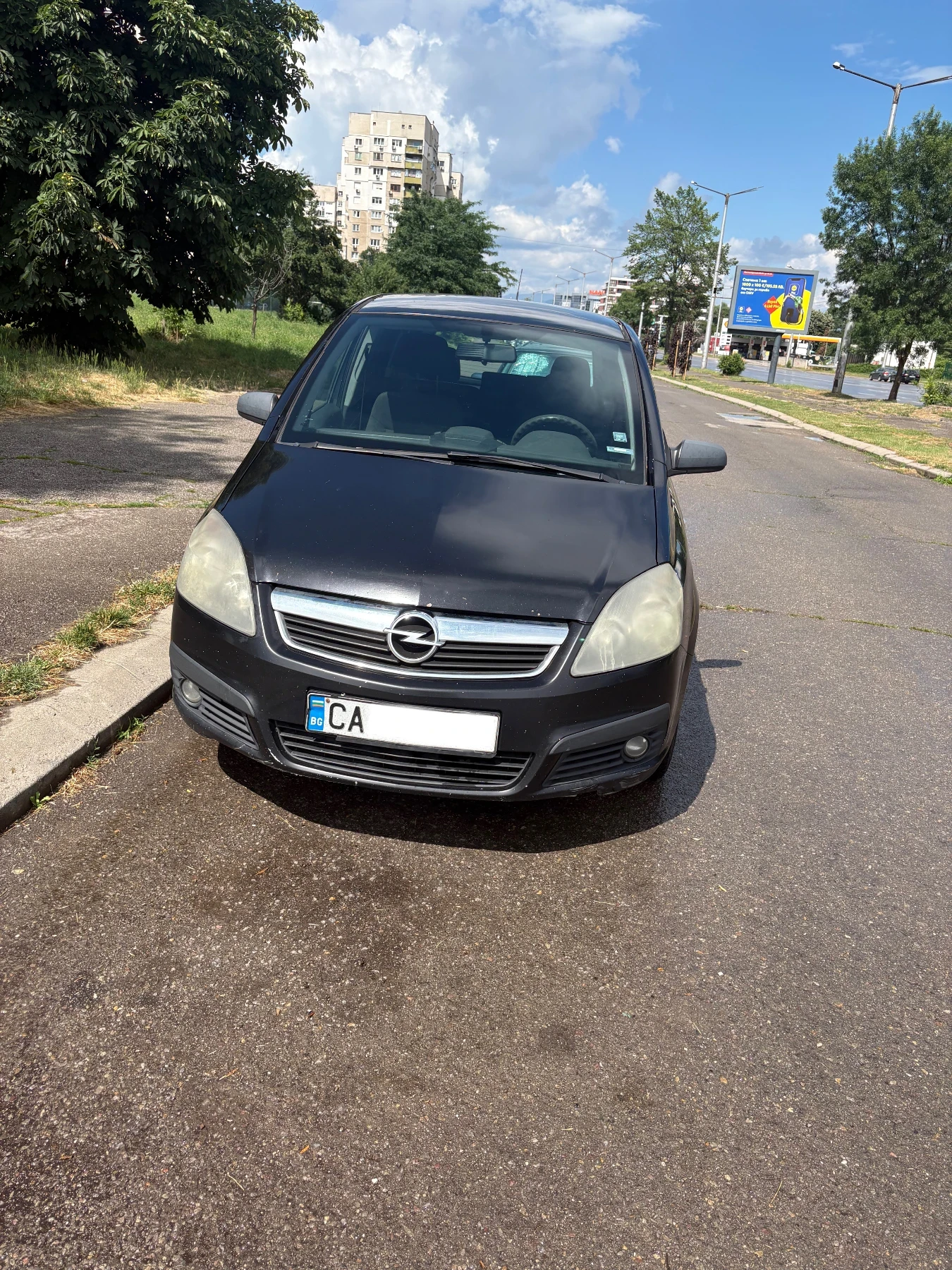 Opel Zafira Газов Инжекцион