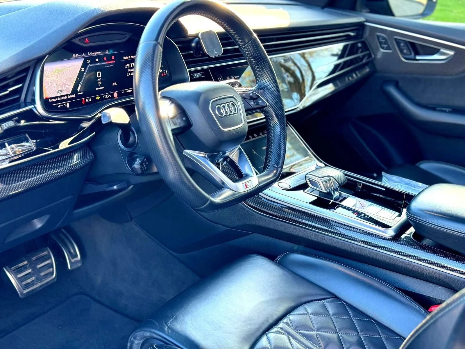 Audi SQ8 4.0 V8 MATRIX ���� B&O CARBON ������ 100% | Mobile.bg � ����������� 10