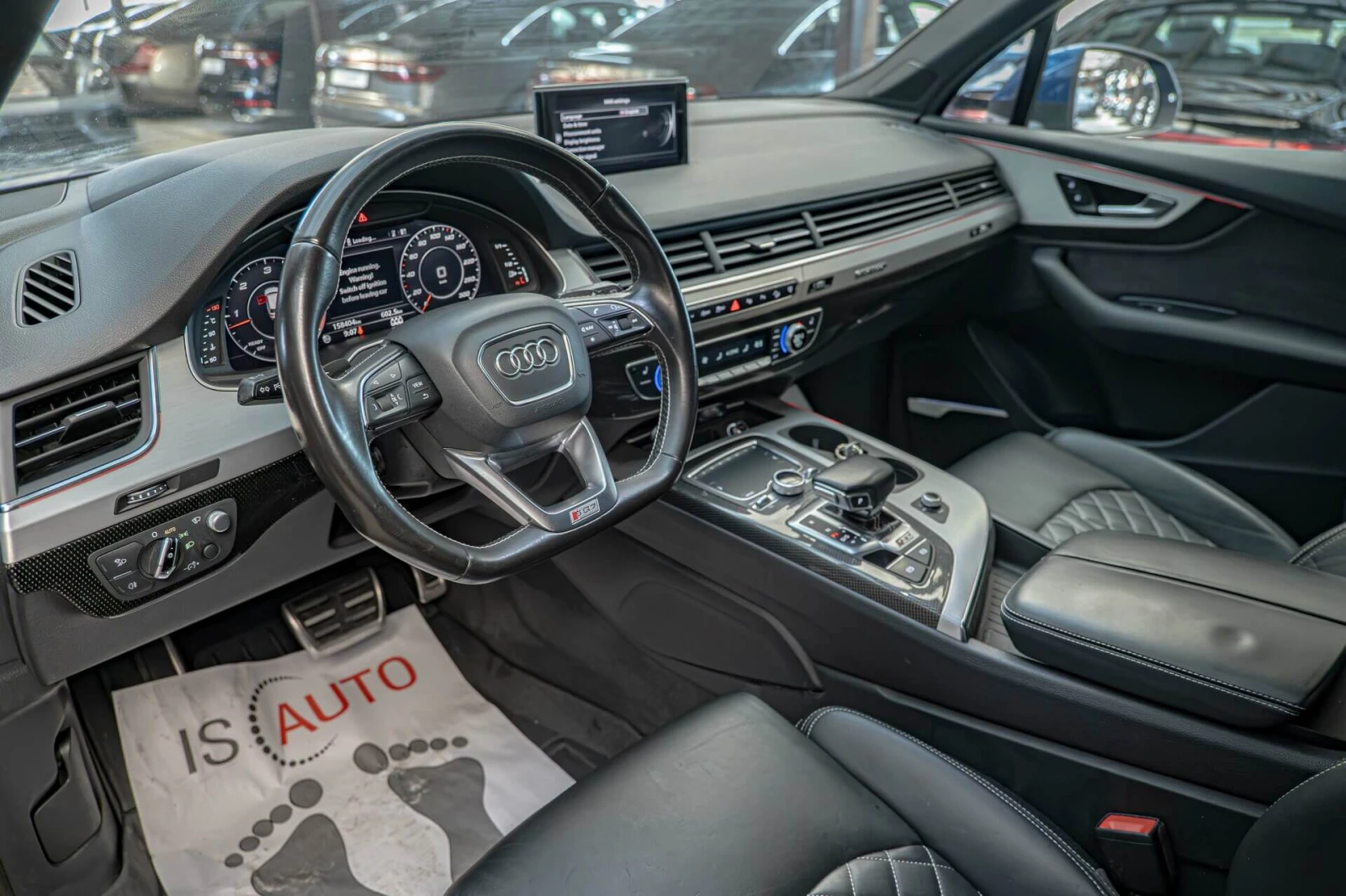 Audi SQ7 4.0TDI/HuD/Virtual/Bose/Carbon/Ambient/DLR, снимка 9 - Автомобили и джипове - 54759469