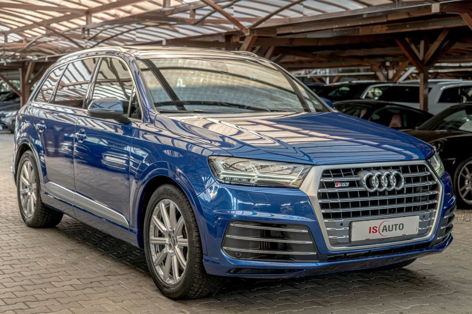 Audi SQ7 4.0TDI/HuD/Virtual/Bose/Carbon/Ambient/DLR, снимка 3 - Автомобили и джипове - 54759469