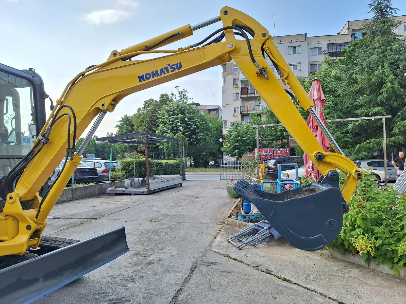 Багер Komatsu PC30MR/3T. - изображение 7