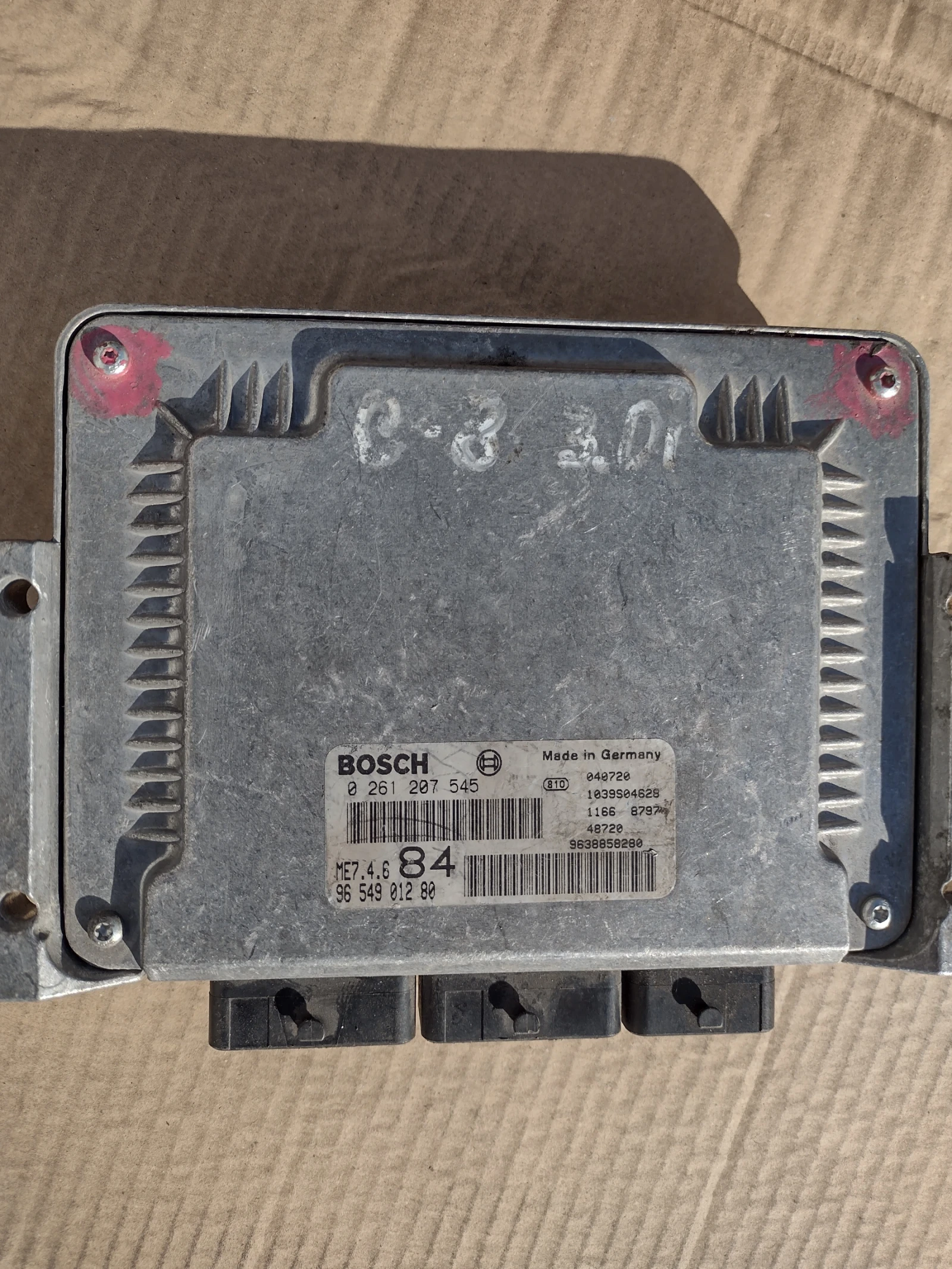 96 549 012 80  ME7.4.6 84  �������� �������� �� PEUGEOT, CITROEN   Bosch  0 261 207 545  | Mobile.bg � ����������� 1