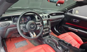 Ford Mustang 2.3 Eco Boost FACE* ПОДГРЕВ* ОБДУХВАНЕ* NAVI* КОЖА, снимка 8