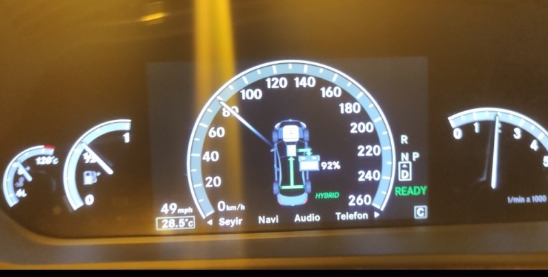 Mercedes-Benz S 400 HYBRID 2012г. Реални239000км! Топ, снимка 13 - Автомобили и джипове - 46464505