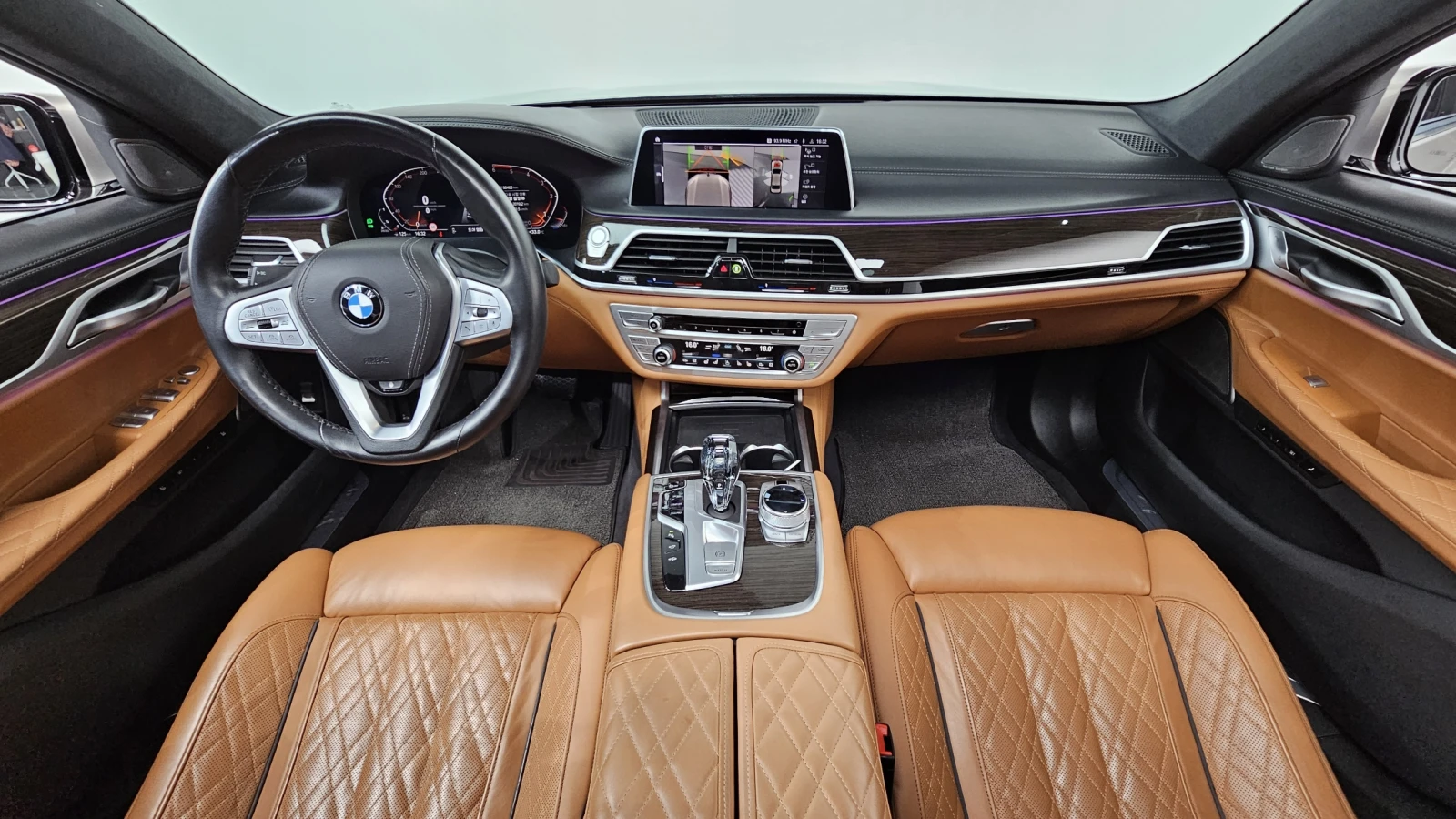 BMW 730 730Ld* HARMAN KARDON* HUD* BLIND SPOT* 360* КРАЙНА, снимка 7 - Автомобили и джипове - 55336572