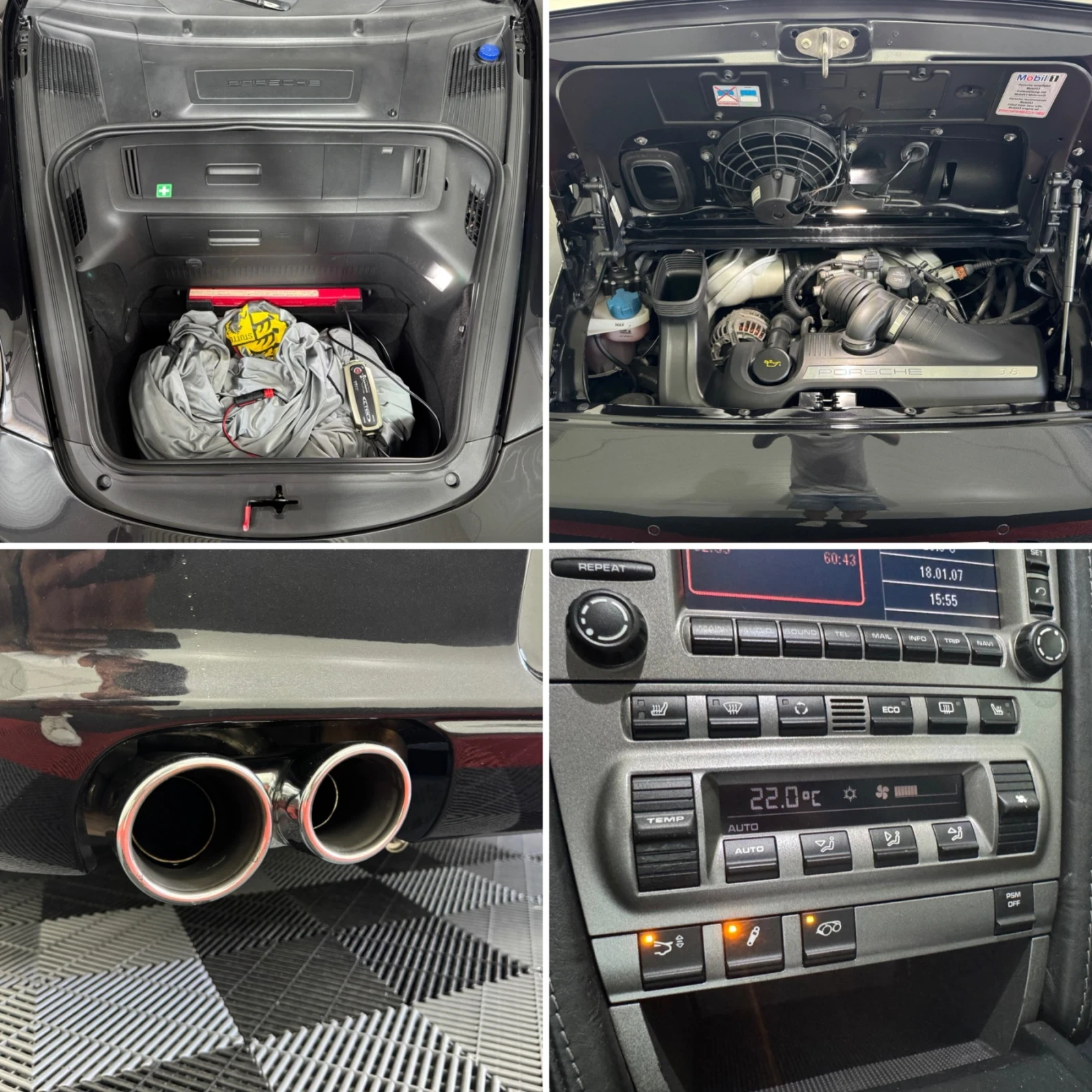 Porsche 911 997.1 Carrera S 3.8 | Porsche Sport exhaust , снимка 8 - Автомобили и джипове - 55947913
