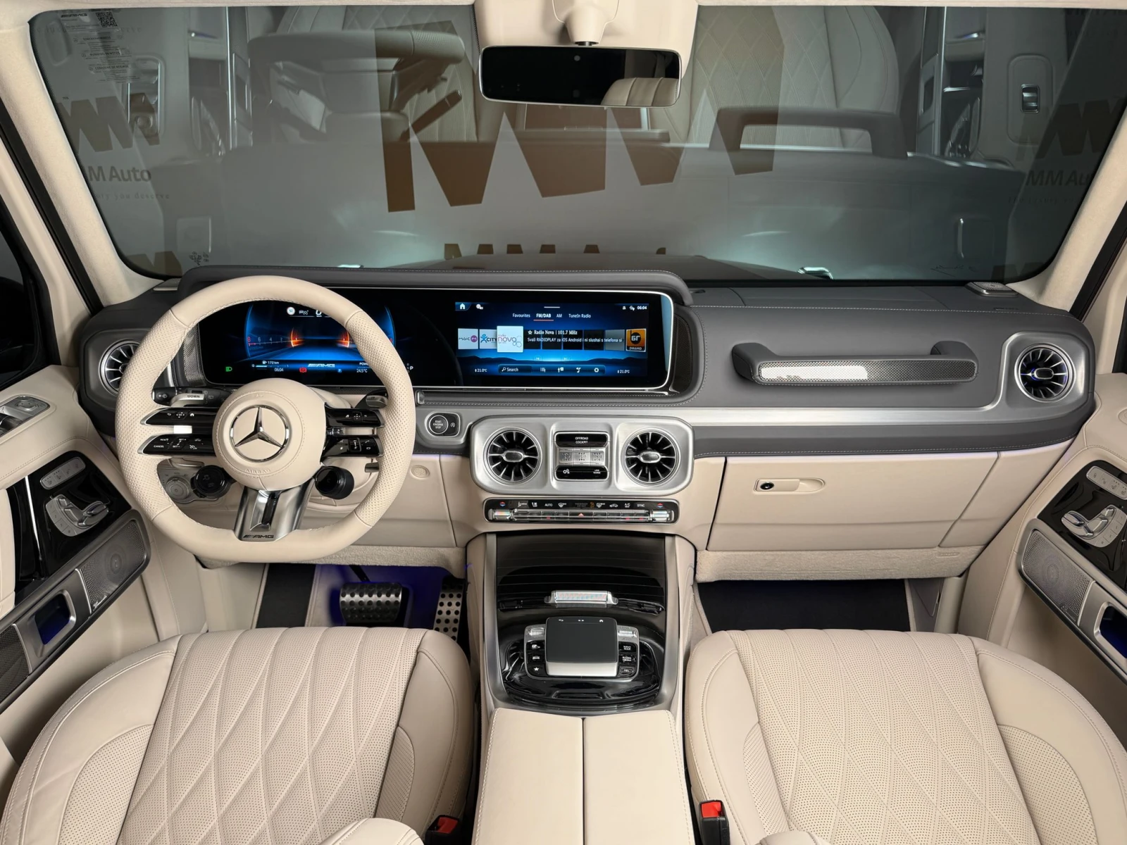 Mercedes-Benz G 63 AMG Manufaktur* Hyazinthrot Magno* Pano* Burmester - изображение 9