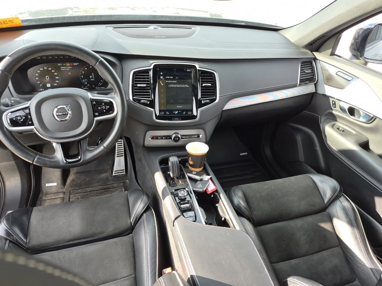 Volvo Xc90 R-DESIGN| PANO| ПАМЕТ| ALCANTARA| , снимка 10 - Автомобили и джипове - 55986178