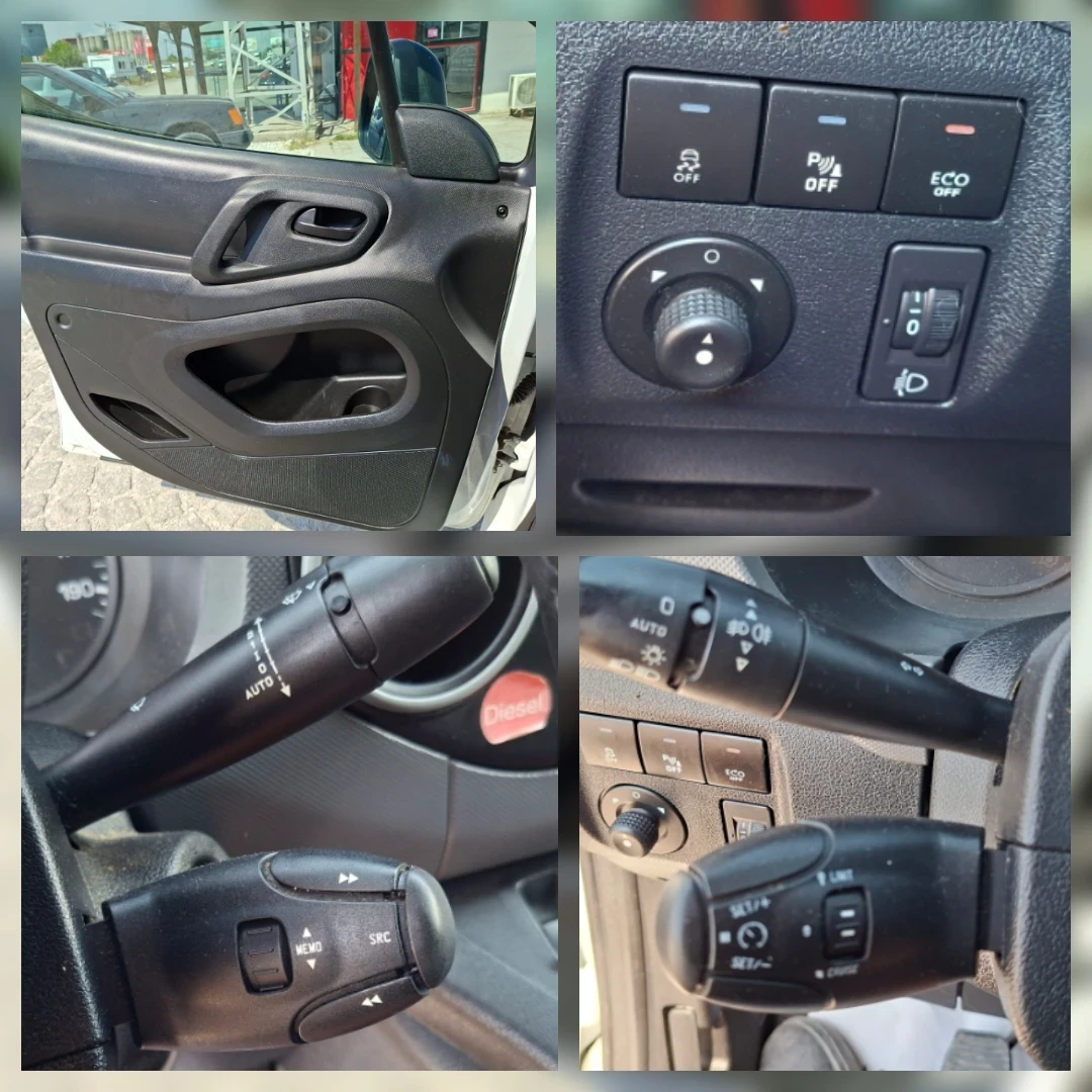 Citroen Berlingo 1.6HDI/100кс/173000км/CRUIZE/КЛИМА/3МЕСТА/N1, снимка 10 - Бусове и автобуси - 55853936