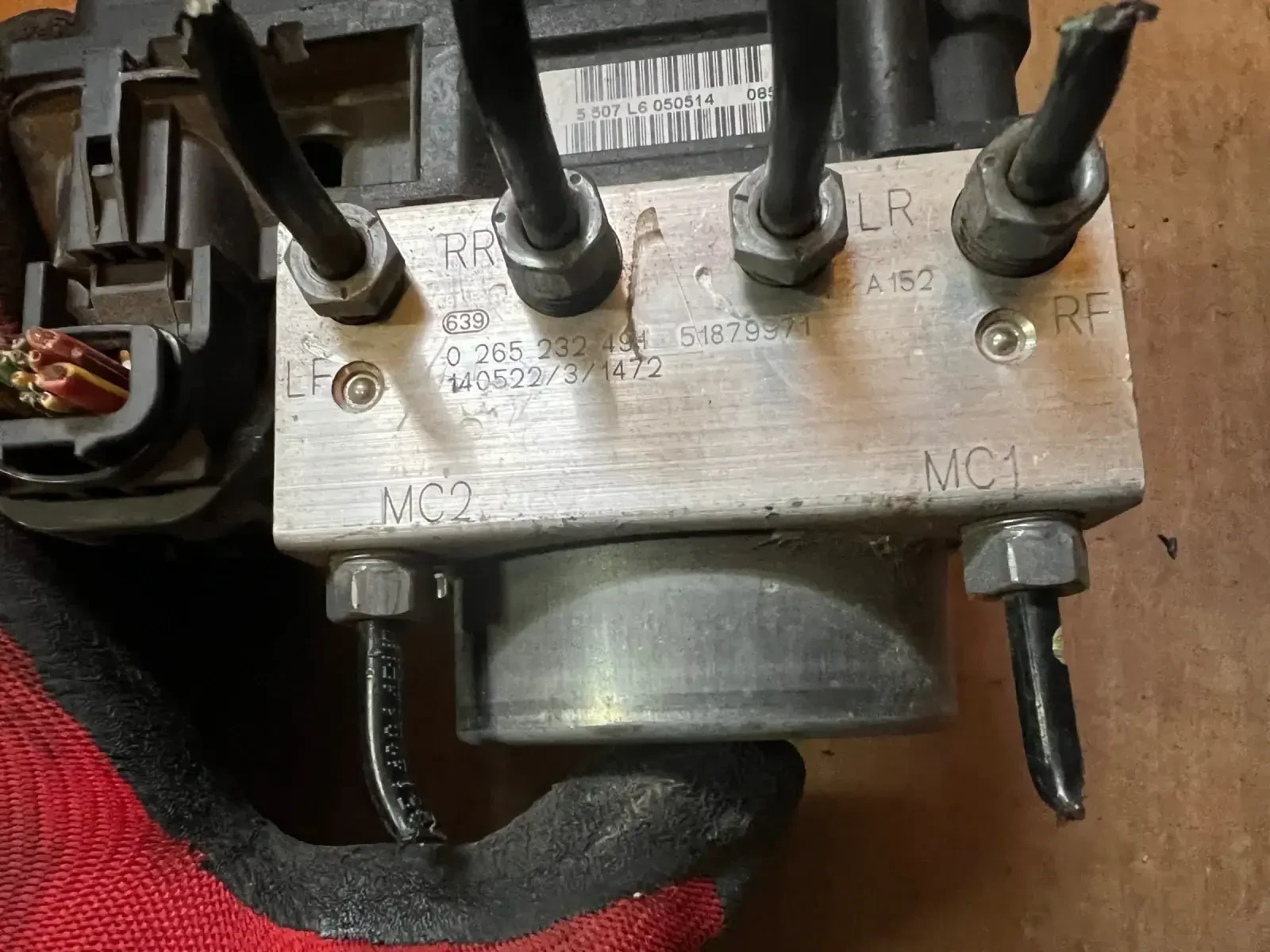 0265232491  ABS   Citroen Nemo,Fiat Fiorino, Peugeot Bipper 51879971 0265801079 0 265 232 491  | Mobile.bg   2