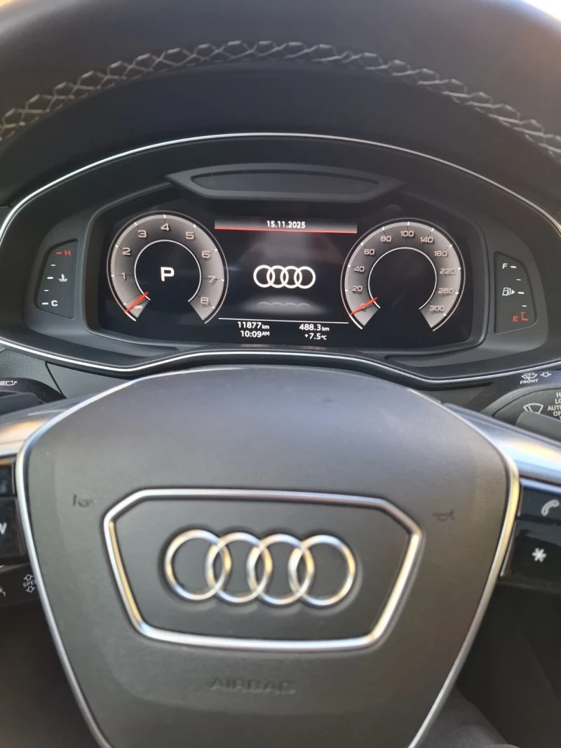 Audi A6 2.0 tfsi, mild hybrid, s-line Quatro, Black Optik , снимка 15 - Автомобили и джипове - 52861020