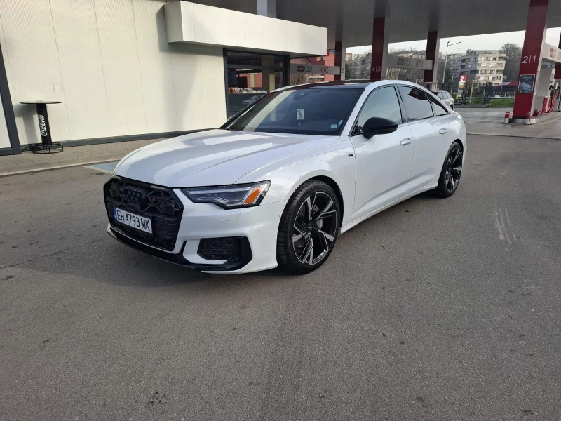 Audi A6 2.0 tfsi, mild hybrid, s-line Quatro, Black Optik , снимка 3 - Автомобили и джипове - 52861020