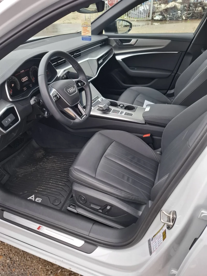 Audi A6 2.0 tfsi, mild hybrid, s-line Quatro, Black Optik , снимка 16 - Автомобили и джипове - 52861020