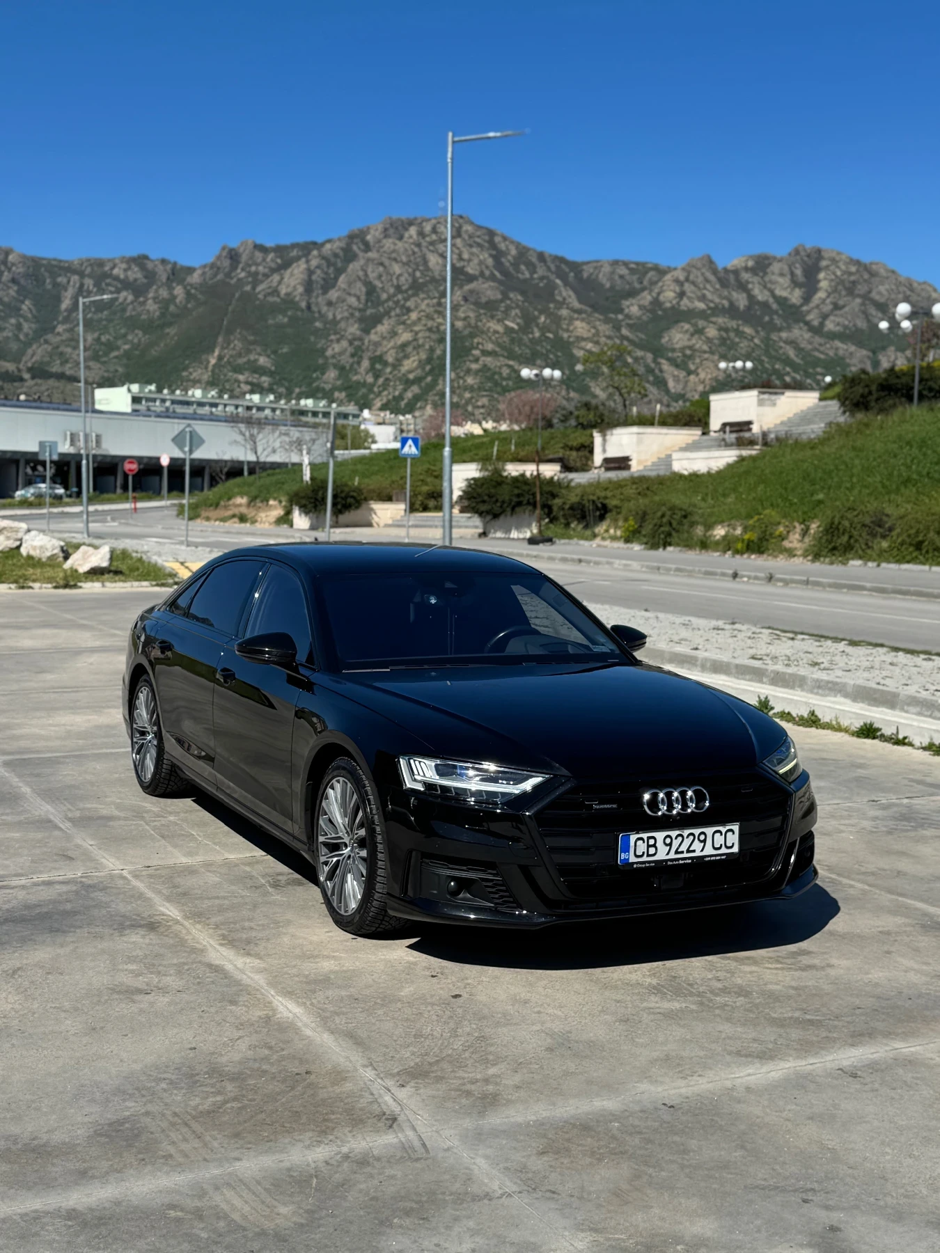 Audi A8 Lang. Всички екстри, обдухване, подгрев, снимка 1