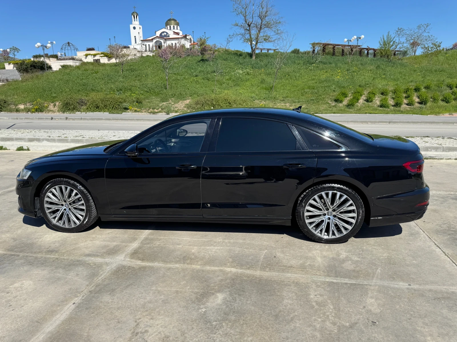 Audi A8 Lang. Всички екстри, обдухване, подгрев - изображение 5