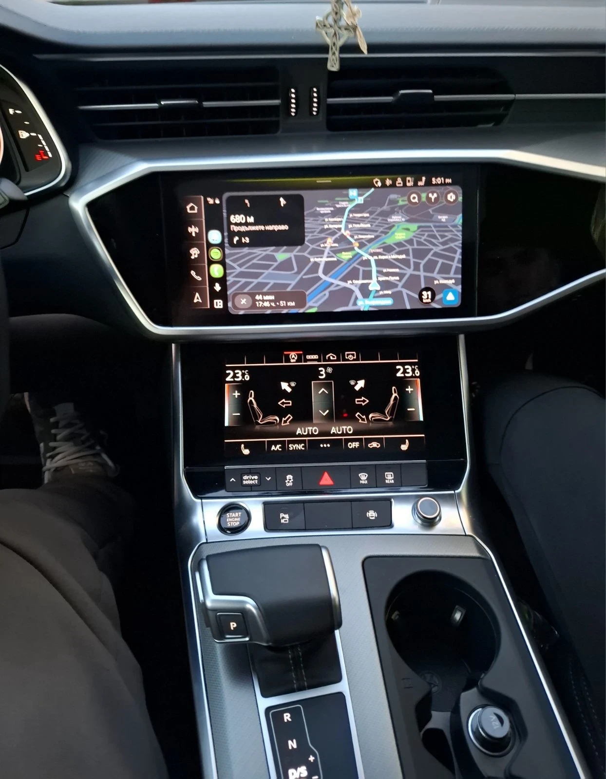 Audi A6 2.0 tfsi, mild hybrid, s-line Quatro, Black Optik  | Mobile.bg � ����������� 12