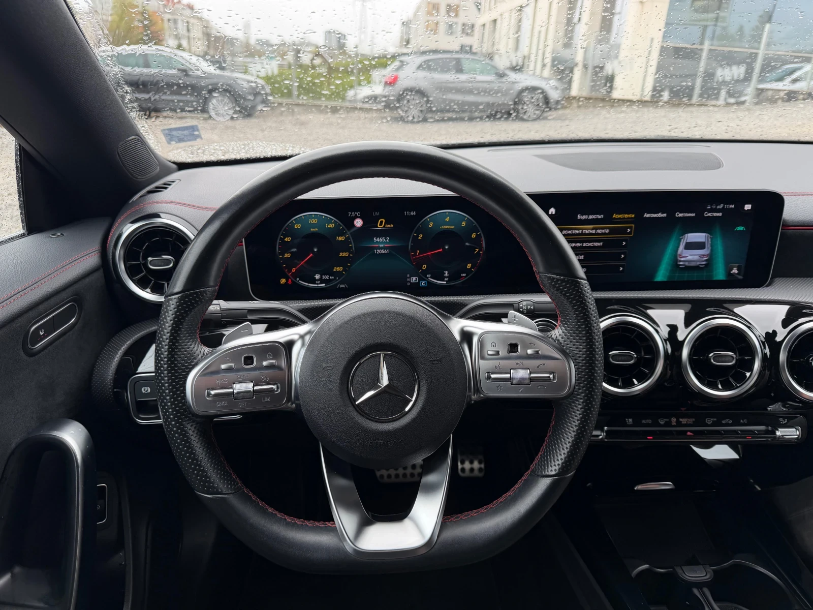 Mercedes-Benz CLA 180 AMG Автоматик Навигация Реални Км, снимка 10 - Автомобили и джипове - 54076950