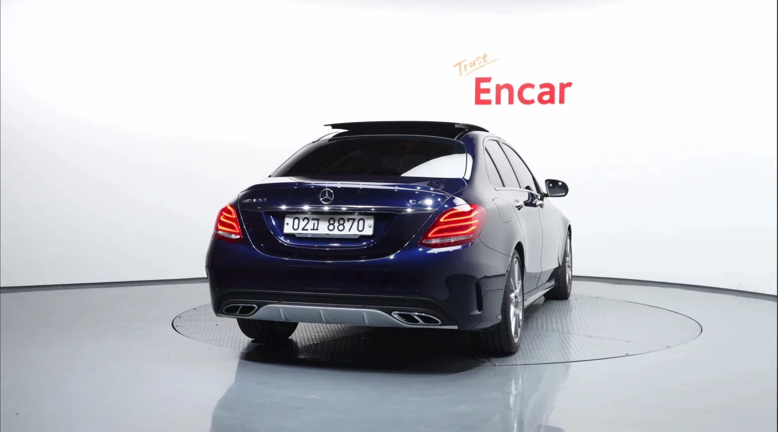 Mercedes-Benz C 43 AMG HUD * Burmester * AMG , снимка 3 - Автомобили и джипове - 54310757