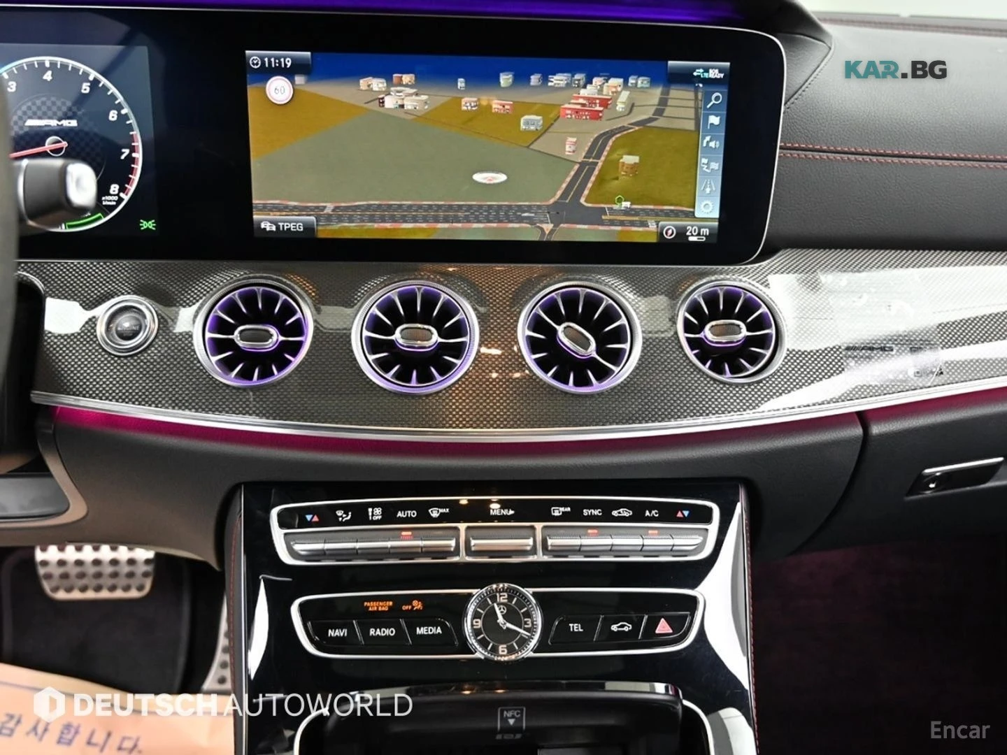 Mercedes-Benz E 53 AMG 4MATIC* КОЖА* ПОДГРЕВ* ОБДУХВ* BURMASTER* PANO* 36, снимка 12 - Автомобили и джипове - 55245682