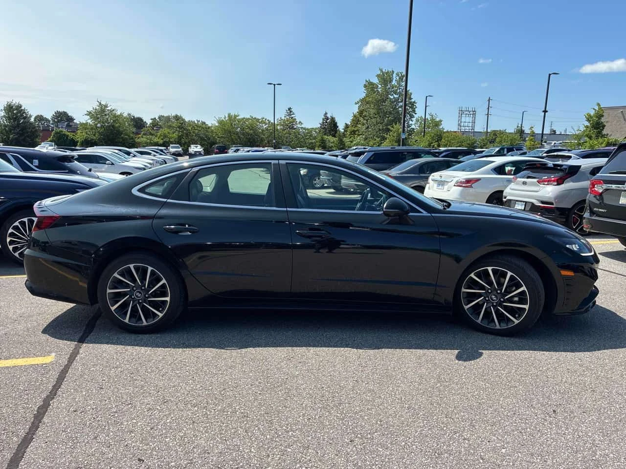 Hyundai Sonata * Luxury * АВТОКРЕДИТ БЕЗ ПЪРВОНАЧАЛНА ВНОСКА* , снимка 3 - Автомобили и джипове - 55554895