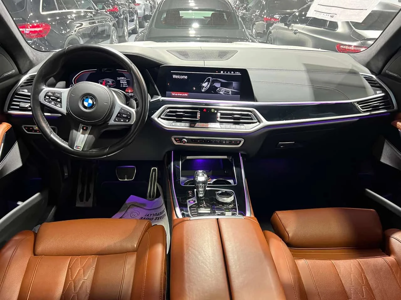 BMW X7 * xDrive40i* 7 МЕСТЕН * ЛАЗЕРИ * ДИСТРОНИК * МАСАЖ, снимка 8 - Автомобили и джипове - 55226840